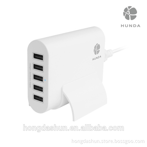 mobile phone portable charger 5 ports usb 50w universal cell phone charger